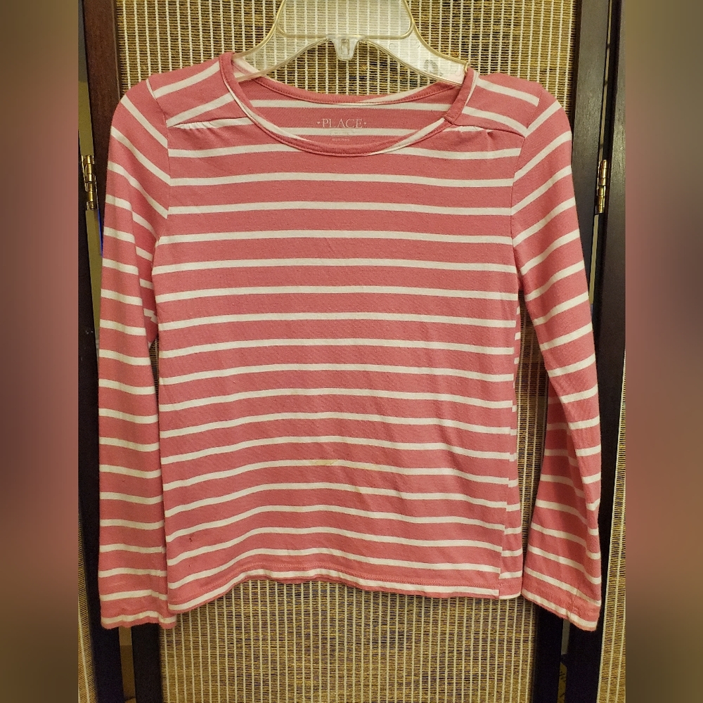 Girl Stripe Long Sleeve Shirt